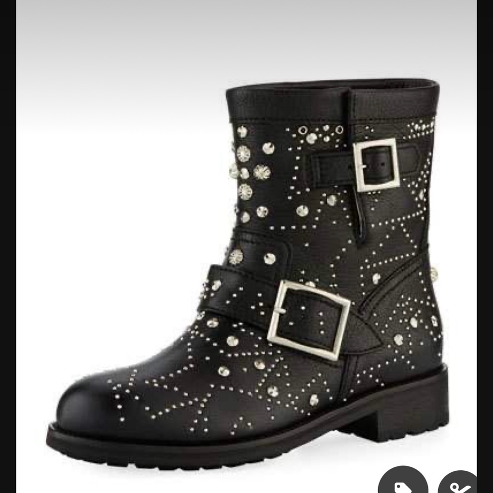 Jimmy Choo studded booties